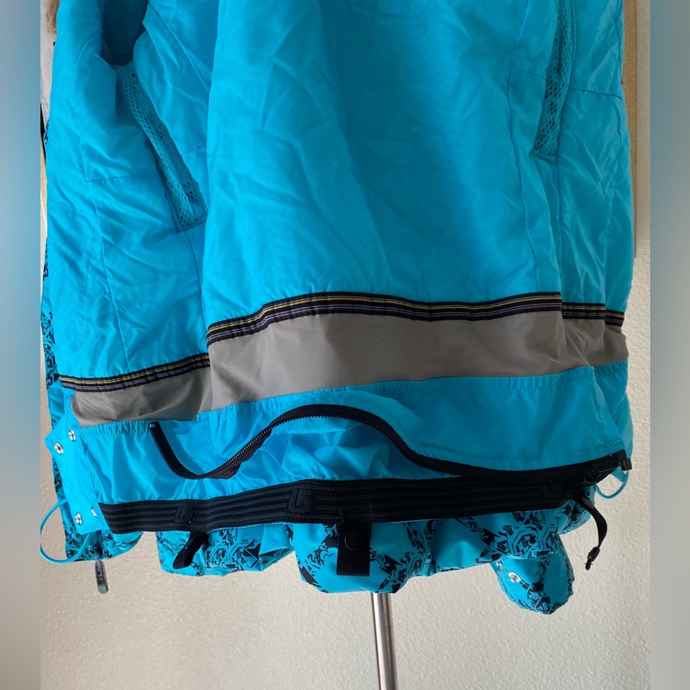 Burton snowboarding jacket black / teal size XS BNWOT - Picture 9 of 13